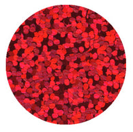RED - Holographic Spangle THS204 (70mtr x 6mm Tape)