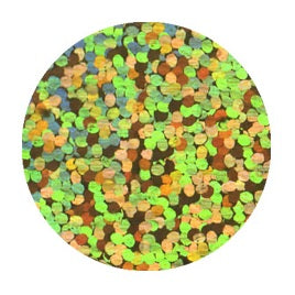 Gold - Holographic Spangle THS202 (70mtr x 6mm Tape)