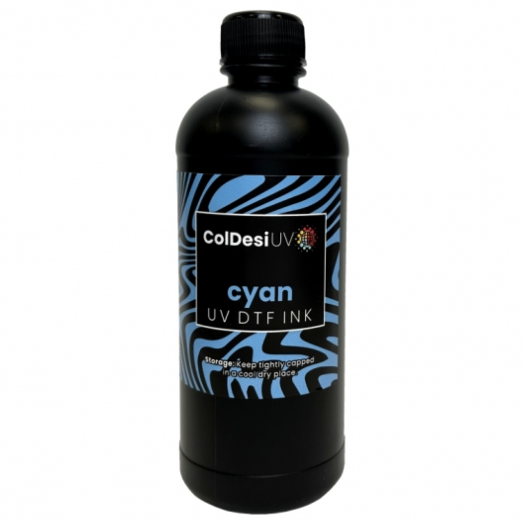 UV-DTF Ink - Coldesi CYAN 1000ml (1ltr)