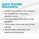 Prestige R1 A3 DTF Printer