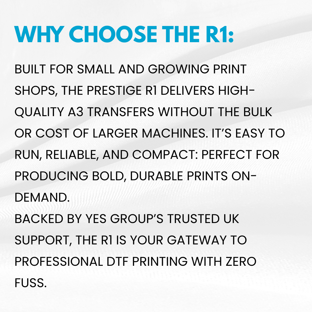 Prestige R1 A3 DTF Printer