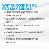 NEW Prestige R2 Pro DTF Printer Max Bundle