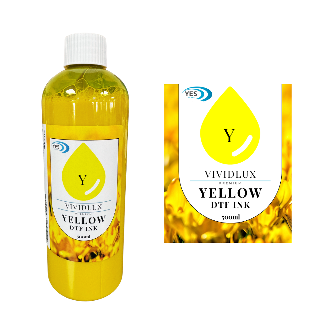 YES Vividlux Premium DTF - CMYK (Cyan, Magenta, Yellow, Black) (1 Litre)