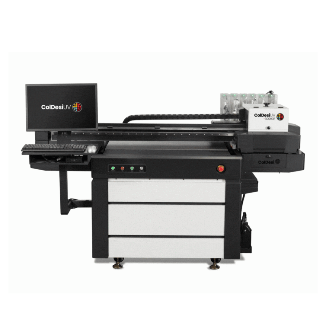 EX-DEMO ColDesi UV 300H3F – UV Flatbed Printer for Rigid & Promotional Products