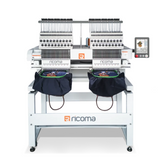 USED RICOMA MT2002 2-Head 20-Needle Embroidery Machine