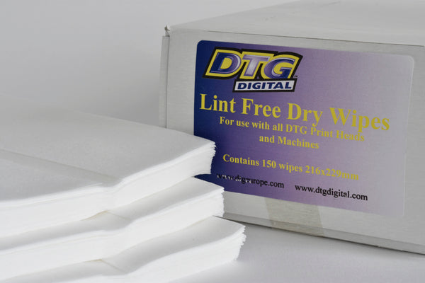 Lint Free Dry Wipes: Pack of 150