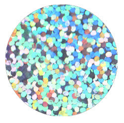 Silver - Holographic Spangle THS201 (70mtr x 6mm Tape)