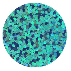 SEA BLUE - Holographic Spangle THS215 (70mtr x 6mm Tape)